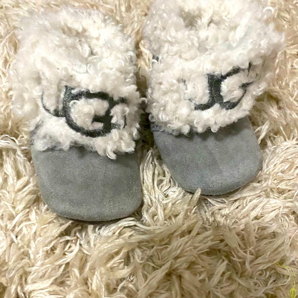 UGG Booties for baby girl -almost brand new